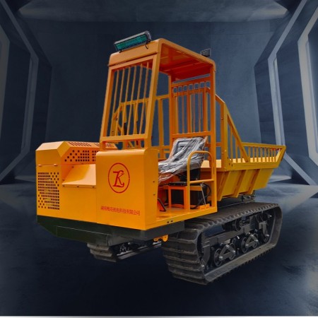 Billig Bandvagn Mini Dumper Lastbil Självlastande Diesel 3500kg