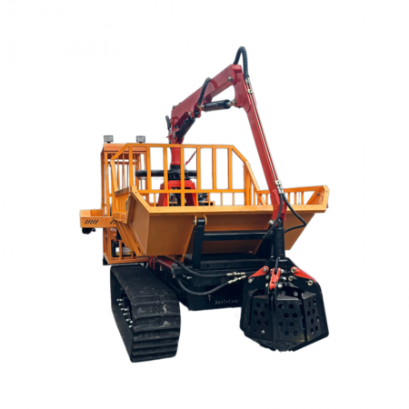 5 tons banddumper utrustad med krangrip